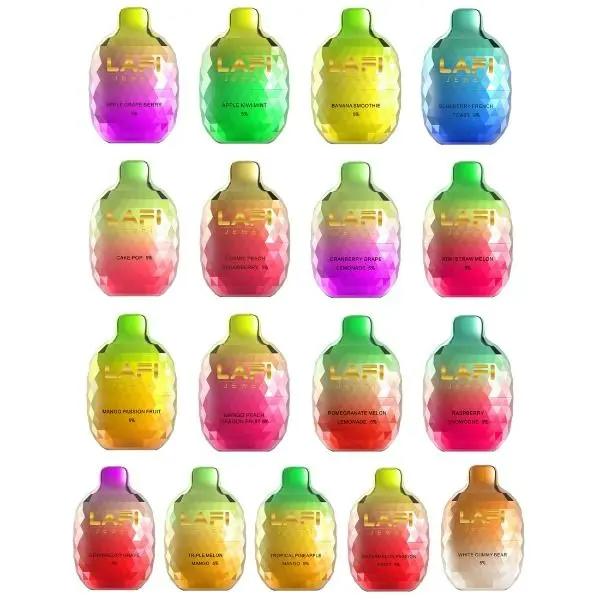 LAFI Jewel 6500 Puffs Rechargeable Vape 13mL Best Flavors