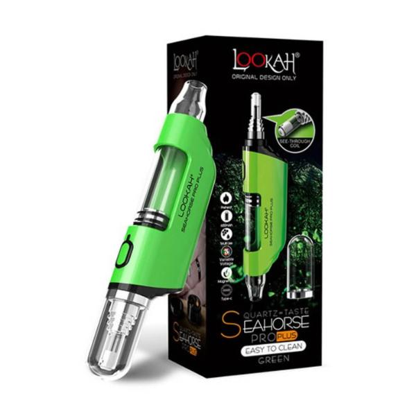 Green Lookah Seahorse Pro Plus Kit Wholesale Deal!