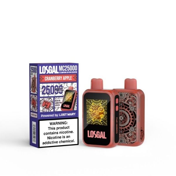 Best Deal Losgal MC25000 Disposable Vape 16mL Cranberry Apple