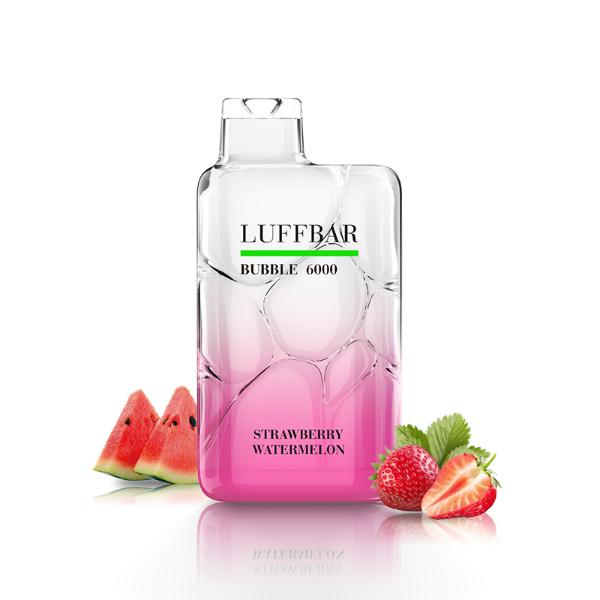 Strawberry Watermelon Luffbar Bubble 6000 Puffs Disposable 10-Pack Bulk Deal!