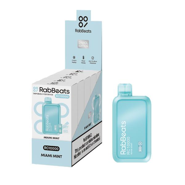 Best Deal RabBeats RC10000 10000 Puffs Disposable Vape 18mL Miami Mint