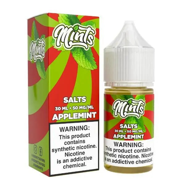 Mints Salt 30mL Vape Juice Best Flavor Applemint