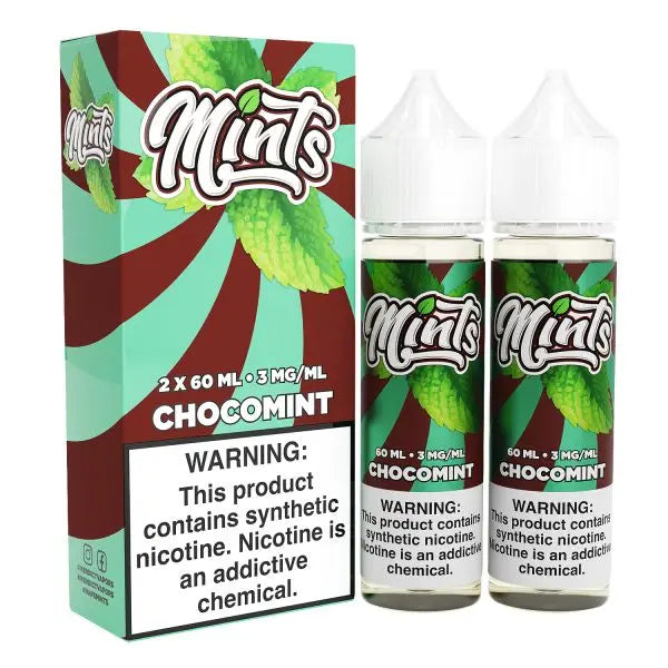 Mints 2x60ML Vape Juice Best Flavor Chocomint