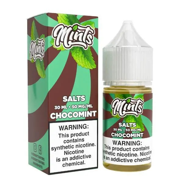 Mints Salt 30mL Vape Juice Best Flavor Chocomint