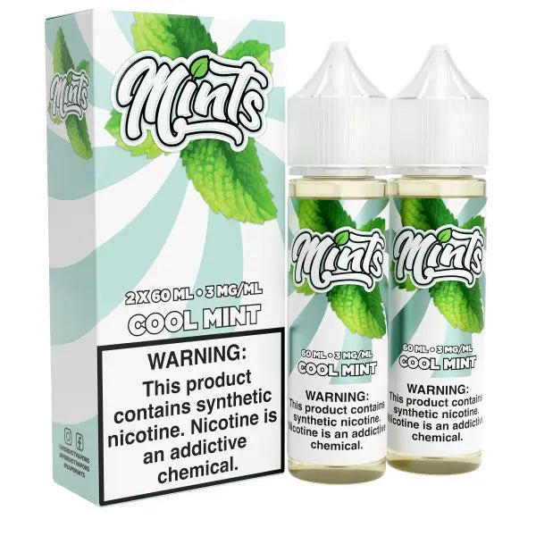 Mints 2x60ML Vape Juice Best Flavor Coolmint