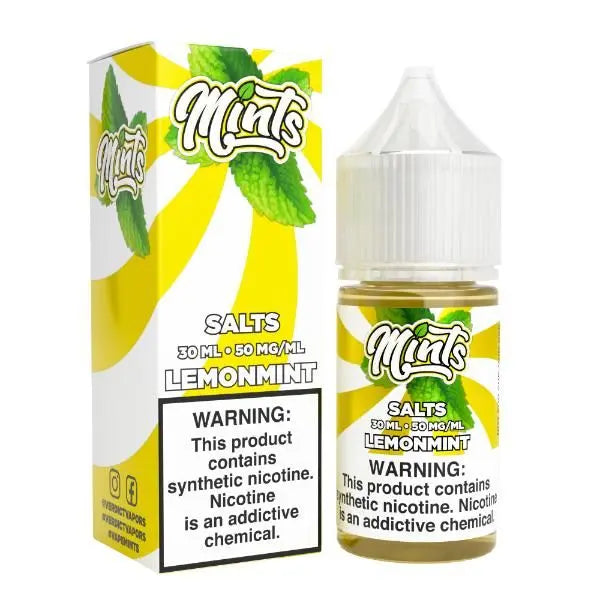 Mints Salt 30mL Vape Juice Best Flavor Lemonmint