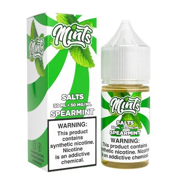 Mints Salt 30mL Vape Juice Best Flavor Spearmint