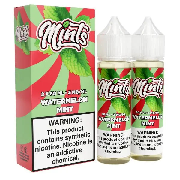 Mints 2x60ML Vape Juice Best Flavor Watermelonmint