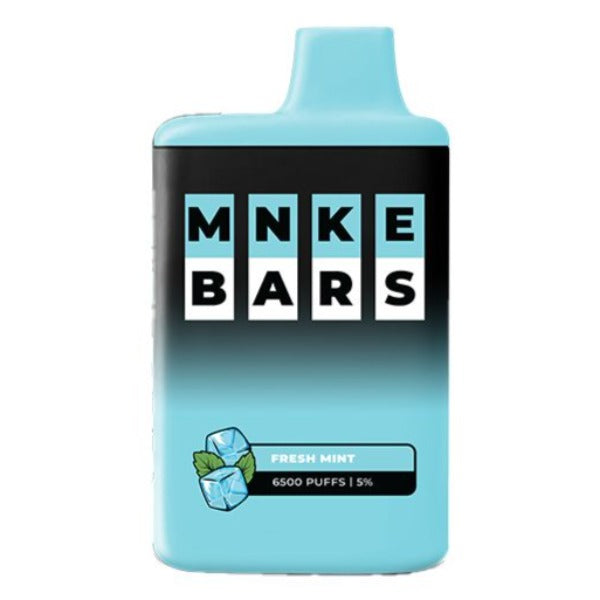 Best Deal MNKE Bars 6500 Puffs Disposable Vape Fresh Mint