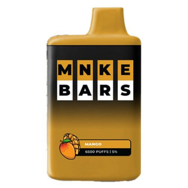 Best Deal MNKE Bars 6500 Puffs Disposable Vape Mango