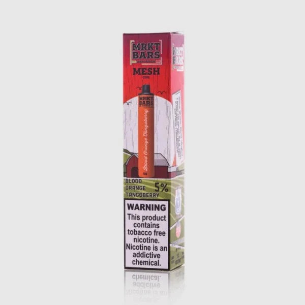 Best Deal MRKT Bar 5000 Puffs Single Disposable Vape 10mL Blood Orange Tangoberry