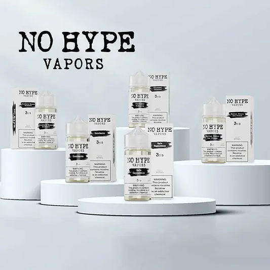 No Hype E-Liquid 30mL Salt Nic Best Flavors