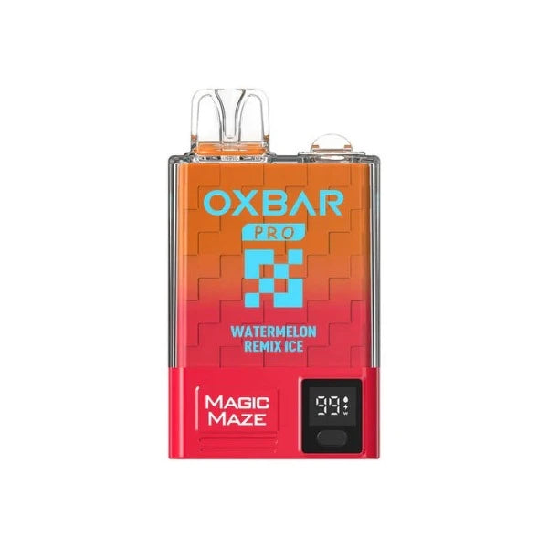 OXBAR Magic Maze Pro 10000 Puffs Recharge Vape 18mL Watermelon Remix Ice