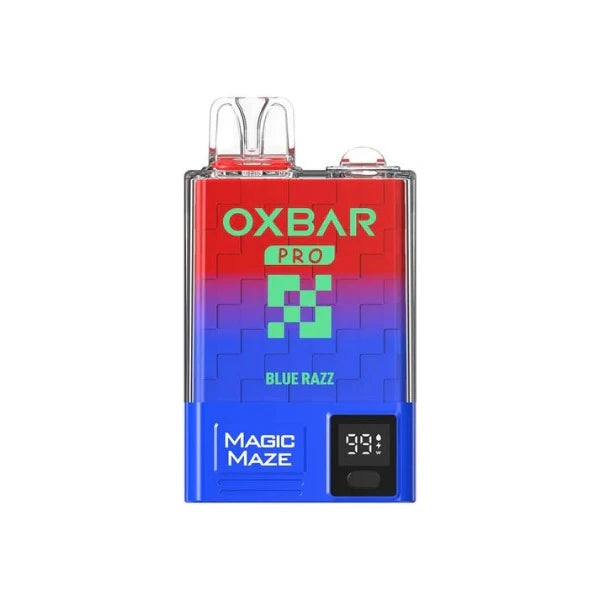 OXBAR Magic Maze Pro 10000 Puffs Recharge Vape 18mL Blue Razz