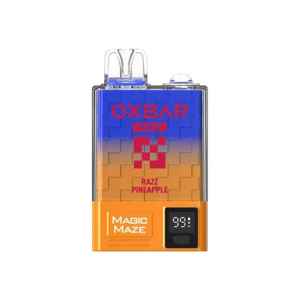 OXBAR Magic Maze Pro 10000 Puffs Recharge Vape 18mL Razz Pineapple