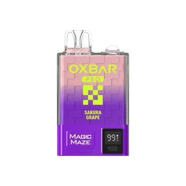 OXBAR Magic Maze Pro 10000 Puffs Recharge Vape 18mL Sakura Grape