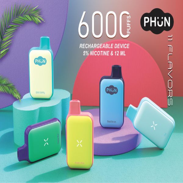 Phun Box 6000 Puffs Disposable Best Bulk Prices