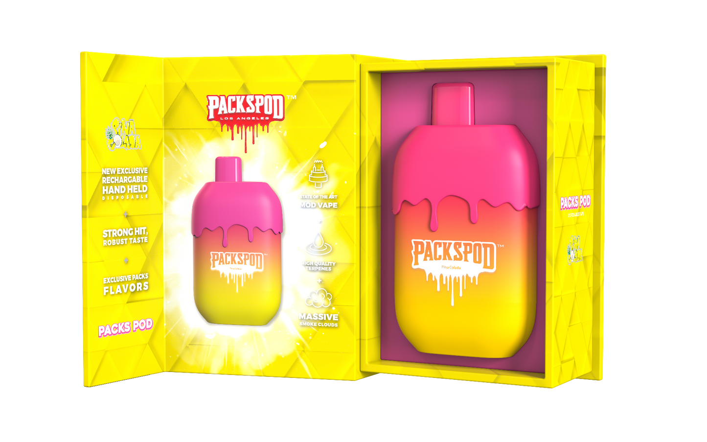 Pina colada packpod packwood 5k vape