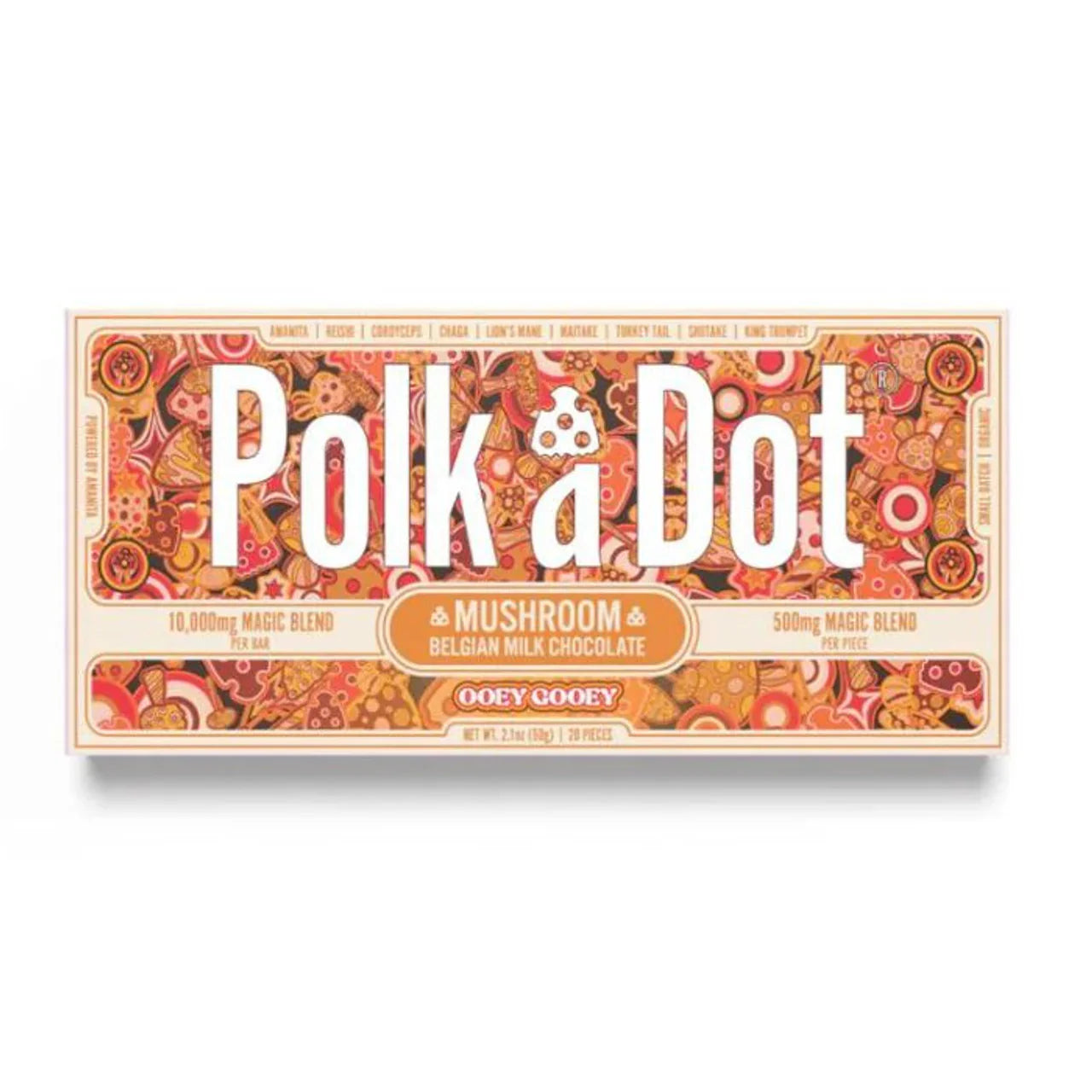 Best Deal Polk a Dot Amanita Chocolate Bar-Ooey Gooey