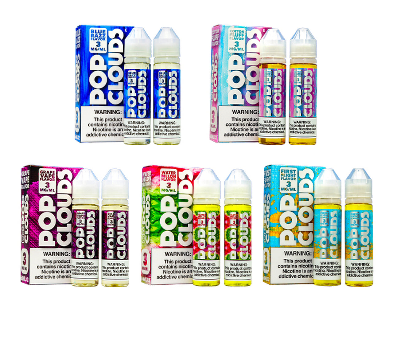 Pop Clouds Series 120ML