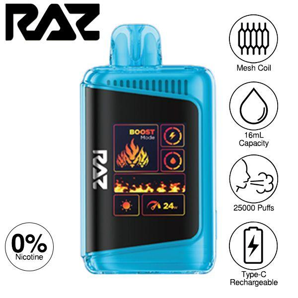 Raz LTX Zero 25000 Disposable Blueberry Watermelon