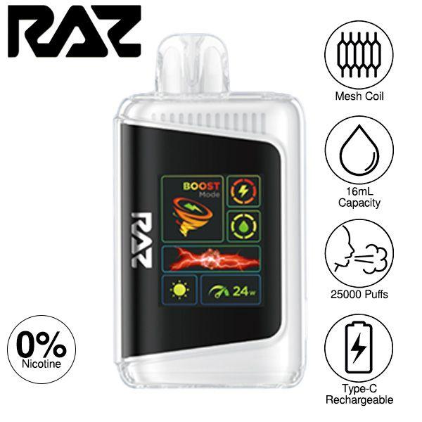 Raz LTX Zero 25000 Disposable New York Mint