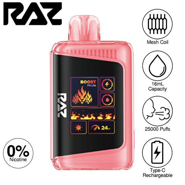 Raz LTX Zero 25000 Disposable Strawberry Burst