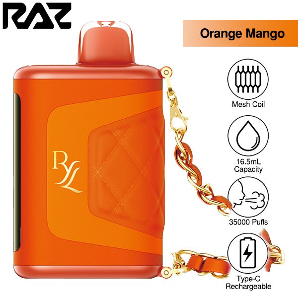 RAZ RYL Classic 35,000 Puff Disposable 16.5mL (Pack of 5)