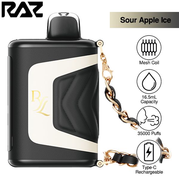 RAZ RYL Classic 35,000 Puff Disposable 16.5mL (Pack of 5)