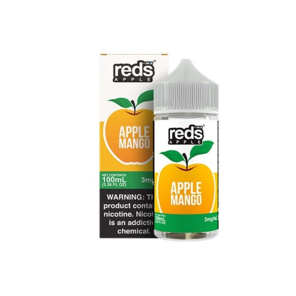 7Daze Reds 100mL Vape Juice Best Flavor Mango