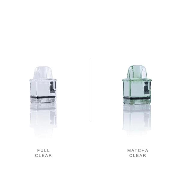 Full Clear & Matcha Clear Rincoe Jellybox Nano Replacement Pod Cartridge 1-Pack Bulk Price!