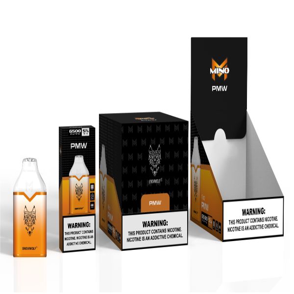 PMW Snowwolf Mino 6500 Puffs Disposable 10-Pack