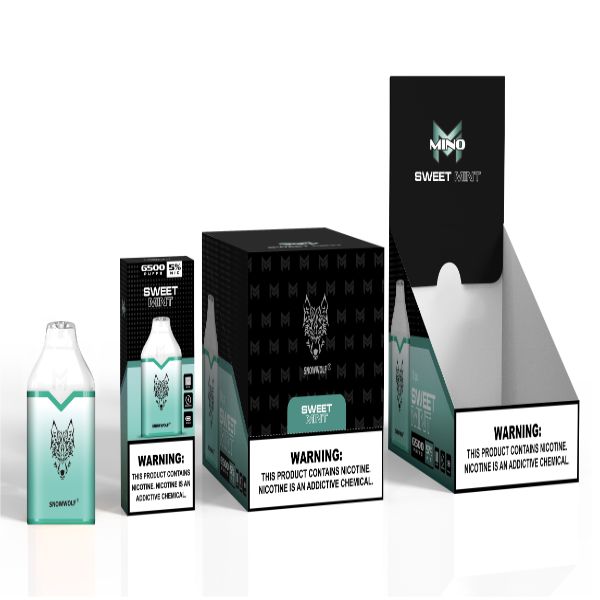 Sweet Mint Snowwolf Mino 6500 Puffs Disposable 10-Pack