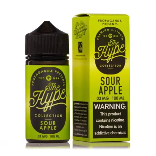 Best Deal Hype E-Liquid Vape Juice by Propaganda 100mL -  Sour Apple 