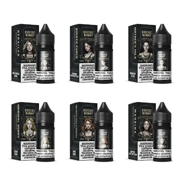 Best Deal Suicide Bunny Salt Series E-Liquid 30mL (Salt Nic) Best Flavors