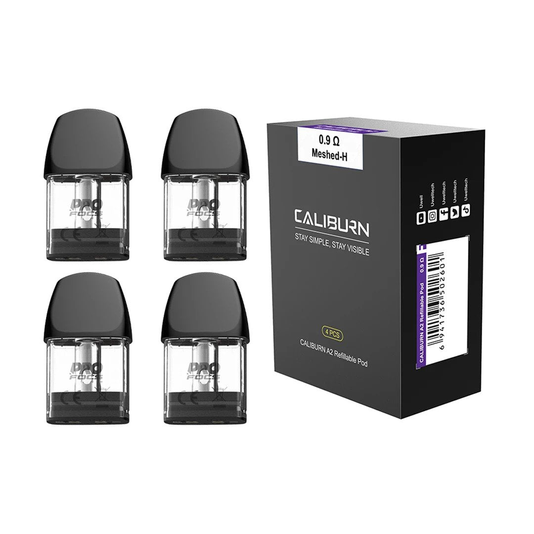 Uwell Caliburn A2 Replacement Pods 4 Pack Best