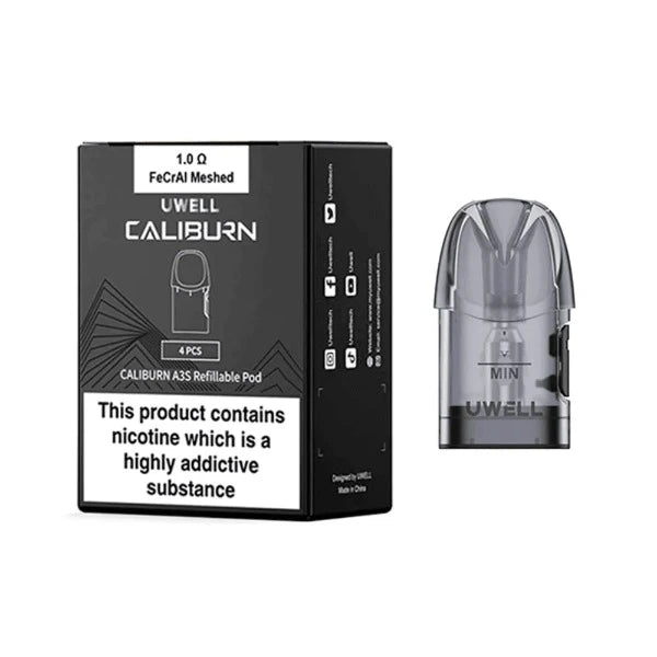 Best Deal Uwell Caliburn A3S Replacement Pod 1.0ohm