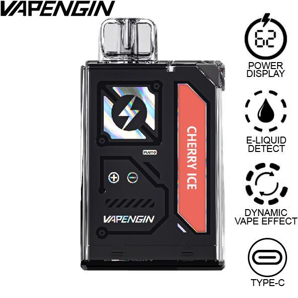 Vapengin Pluto 7500 Puffs Disposable Vape 17mL  Best Flavor  Cherry Ice