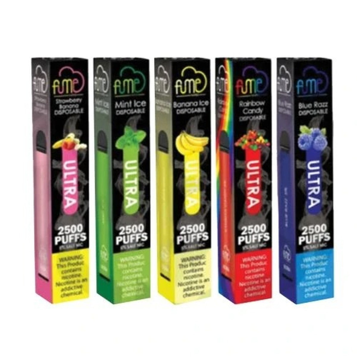 Fume Ultra 2500 Puffs Single Disposable Vape Best Flavors