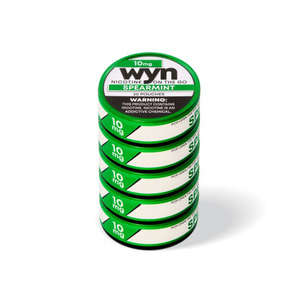 WYN Nicotine Pouches-Spearmint-5-Pack